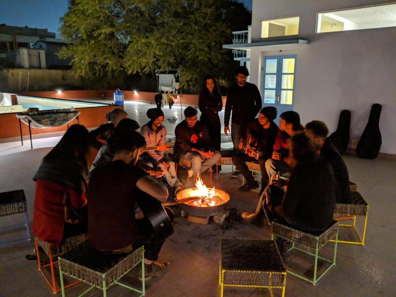 Jaipur Jantar Hostel Exterior foto